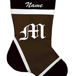Personalized Monogram Christmas Stocking