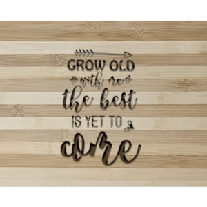 Rustic Wooden Engraved Cutting Board