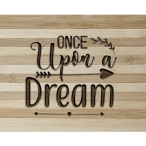 Bamboo 'Once Upon a Dream' Cutting Board