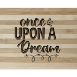 Once Upon a Dream Bamboo Cutting Board