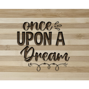 Once Upon a Dream Bamboo Cutting Board