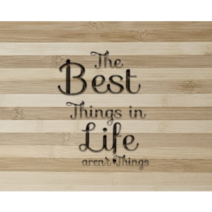 Inspirational Wooden Cutting Board