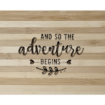 Inspirational Bamboo Cutting Board