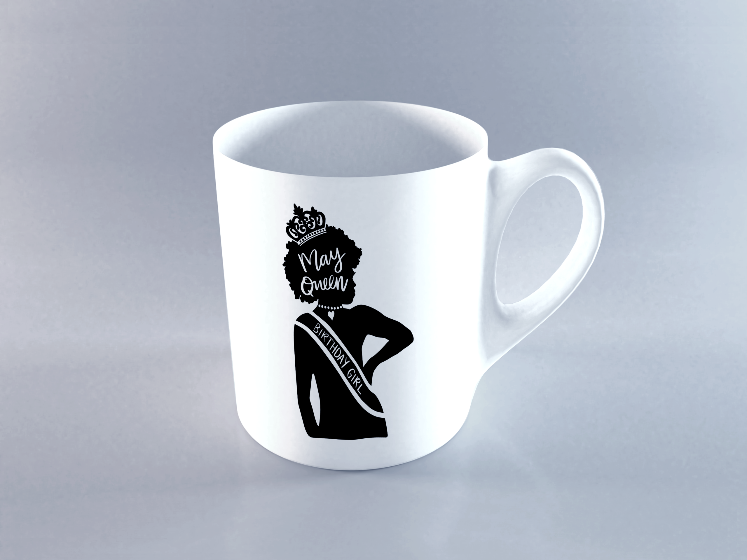 May Queen Birthday Girl Mug