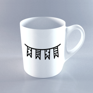 Stylish Banner Design Mug