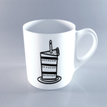 Elegant Birthday Cake Mug