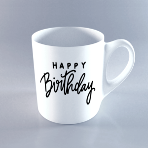 Charming Happy Birthday Mug