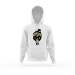Stylish Skull Design White Hoodie