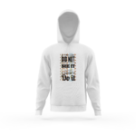 Unisex White Graphic Hoodie