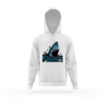 Shark Attack Graphic Hoodie