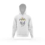 Viking-Inspired White Hoodie