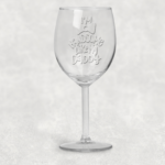 Playful Daddy Wine Glass