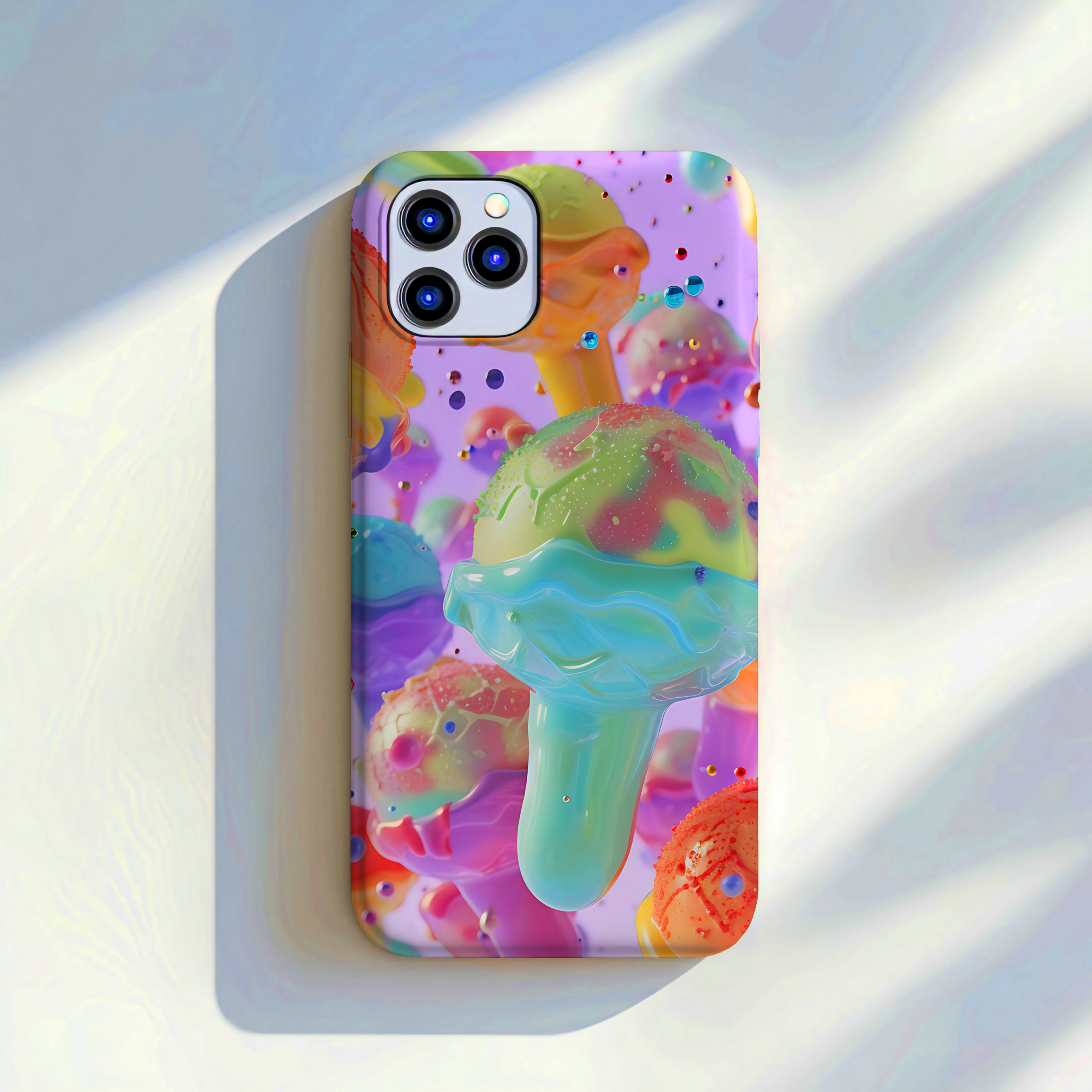 Vibrant Ice Cream Phone Case