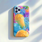 Vibrant Ice Cream Phone Case