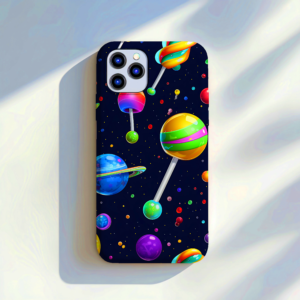 Cosmic Lollipop Galaxy Phone Case