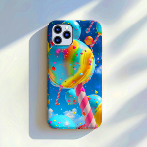Vibrant Candy Galaxy Phone Case