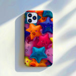 Vibrant Star Pattern Phone Case