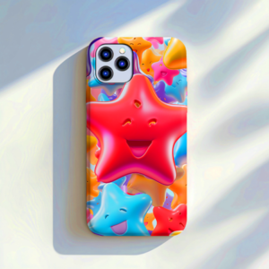 Vibrant Star Design Phone Case