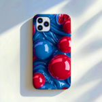 Vibrant 3D Bubble Phone Case
