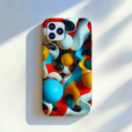 Vibrant 3D Abstract Phone Case