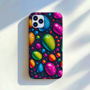 Vibrant Bubble iPhone Case