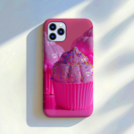 Pink Cupcake Phone Case