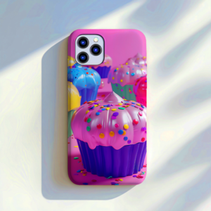 Vibrant Cupcake Phone Case