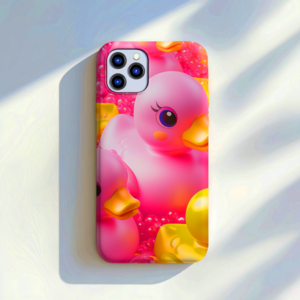 Playful Rubber Duck iPhone Case