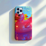 Vibrant Rubber Duck Phone Case