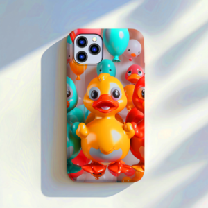 Playful Duck Balloon Phone Case