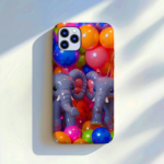 Colorful Balloon Elephant Phone Case