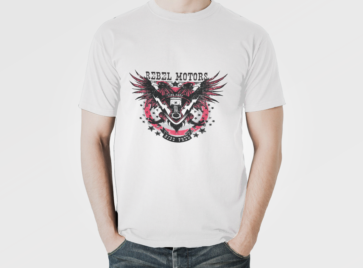 Rebel Motors Graphic T-Shirt