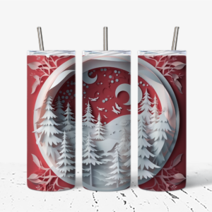 Winter Forest Tumbler