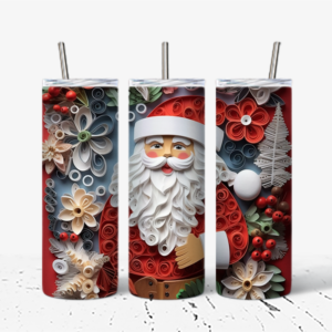 Festive Santa Tumbler