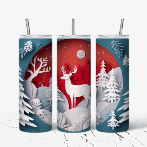 Enchanting Winter Forest Tumbler