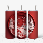 Festive Christmas Tumbler