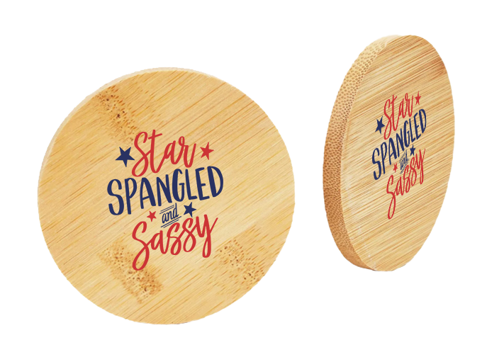 6 Pack Star Spangled and Sassy Coasters