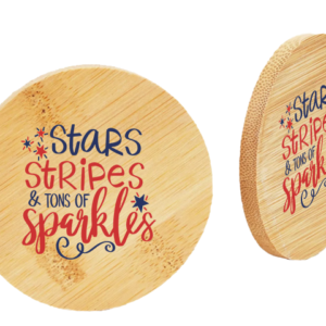 6 Pack Bamboo Coasters