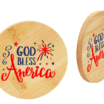 6 Pack God Bless America Coasters