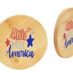 6 Pack Little Miss America Coasters