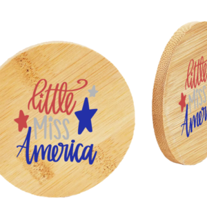 6 Pack Little Miss America Coasters