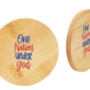 6 Pack Bamboo Coasters