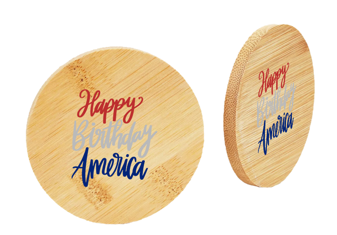 6 Pack Happy Birthday America Coasters