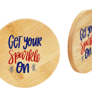 6 Pack Bamboo Coasters