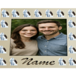 Personalized Horse-Themed Photo Frame