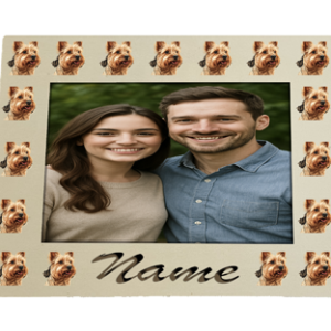 Personalized Dog-Themed Photo Frame