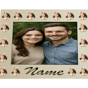 Personalized Animal-Themed Photo Frame