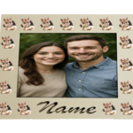 Personalized Animal-Themed Photo Frame