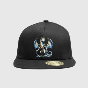 Stylish Dragon-Emblazoned Adjustable Size Hat