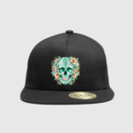 Stylish Skull Art Adjustable Hat